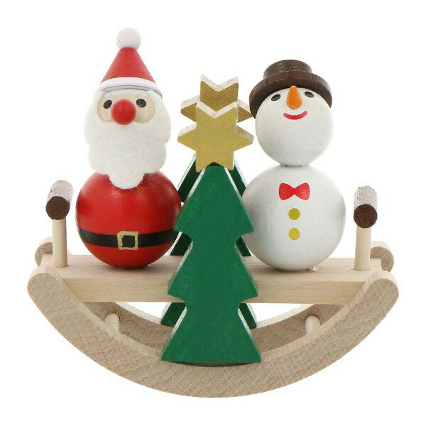 【50％OFF】手のひら人形 シーソー 木 ハート 動物 飾り チェコ 飾り インテリア 雑貨 東欧 クリスマス X'mas ハラチキ マークスのサムネイル