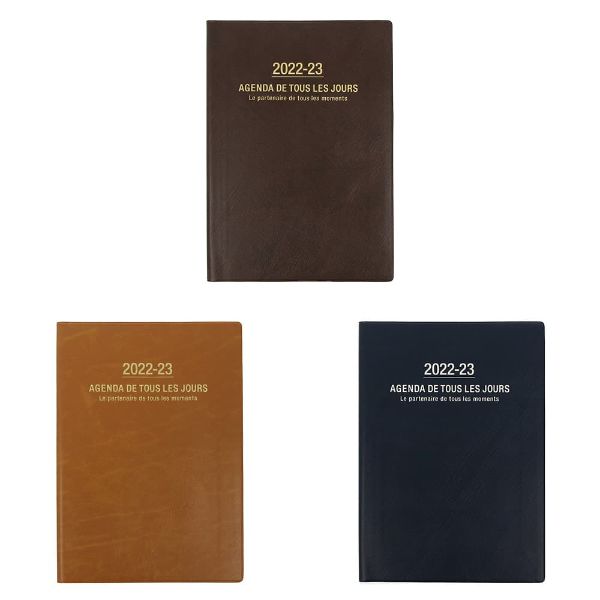 WEB限定 手帳 2022 スケジュール帳 3月始まり 月間ブロック＋ノート A5正寸 アネ・ド・パリ マークス