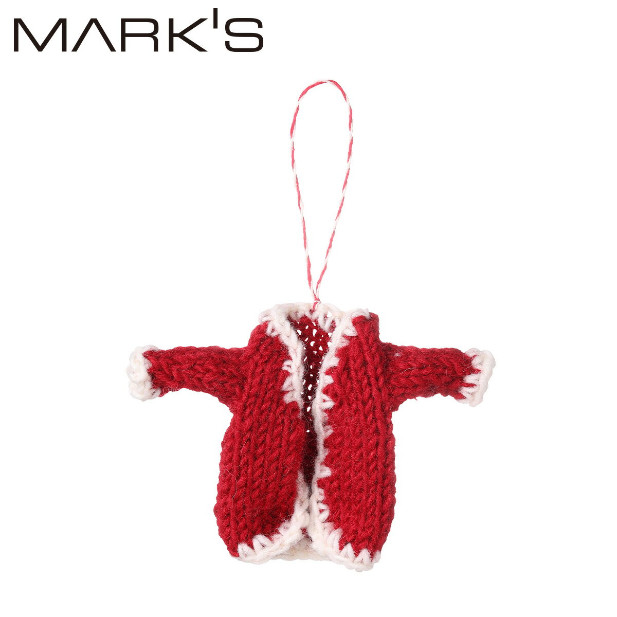 ネパールから届いたエシカルなニットこもの ニットオーナメント・モチーフ カーディガン ウール インテリア おしゃれ ハンドメイド ギフト プレゼント マークス