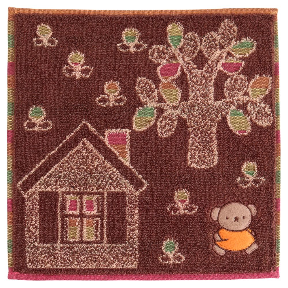 ミッフィー タオルハンカチ ボリス・ブラウン