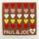 ポール & ジョー アクセソワ ハンカチ・S ハート・ブラウン PAUL&JOE ギフト プレゼント かわいい レディース ブランド