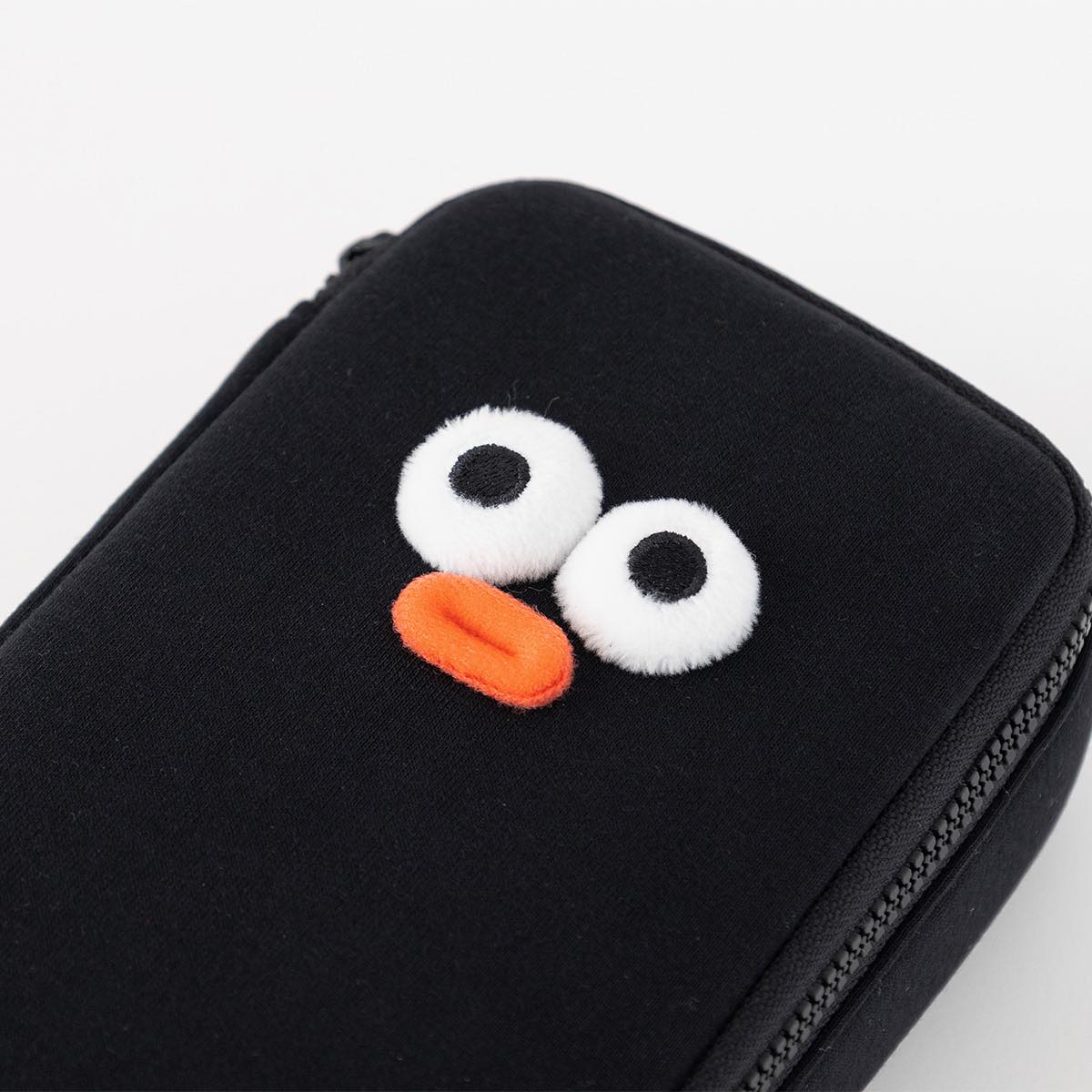 ブランチブラザー ペンケース ポンポン ペンポーチ ふでばこ 筆箱 大きめ キャラクター 立体デザイン スリム 内ポケット付き 大容量 文房具 学校 小学生 中学生 高校生 仕事 かわいい おしゃれ ギフト プレゼント マークス 3