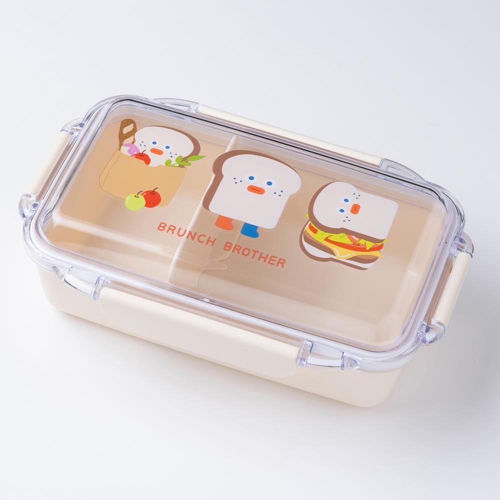 ブランチブラザー ランチボックス 耐熱 お弁当箱 弁当箱 2段 二段 ROMANE アニマル ロマネ めざましテレビ紹介アイテム 食洗機対応 キャラクター マークス ギフト プレゼント かわいい おしゃれ 女子 大人 子供 2