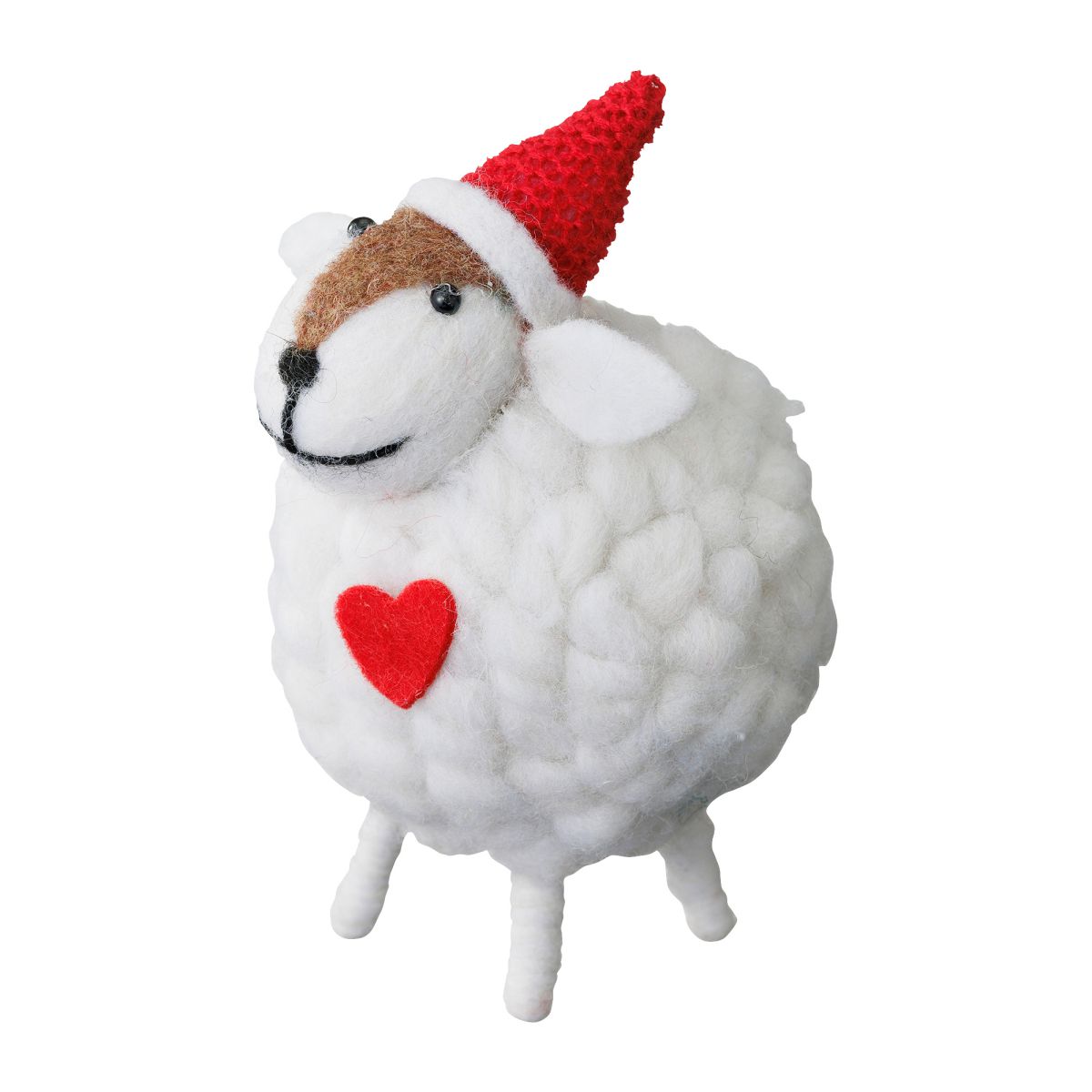 たぁこ*さま】antique sheep ❀ クリスマスの羊さん (ブラック) pan