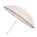 PAUL&JOE ポールアンドジョー 長傘 日傘 雨傘 UVカット機能付き ドローイング ヌネット ジプシー ベージュ 晴雨兼用 おしゃれ かわいい 猫 ねこ ...