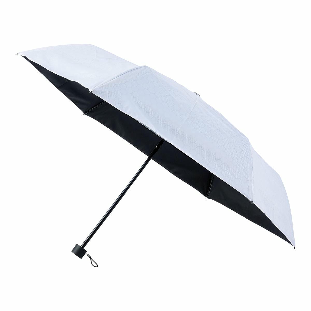 estaa 遮光折傘 ハニカム断熱 ミニ 55cm 1級遮光99.99％ 遮熱効果有 UV遮蔽率99％以上 シンプル 無地 おしゃれ ギフト プレゼント