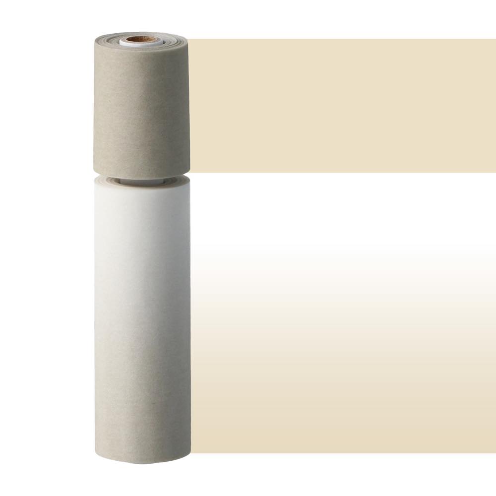 水性ペンで書けるマスキングテープ・ミシン目入り・スリム・2巻 「マステ」 グラデーション・ベージュ 手帳 デコ シール 付箋 メモ セット ラベル 幅21mm ...