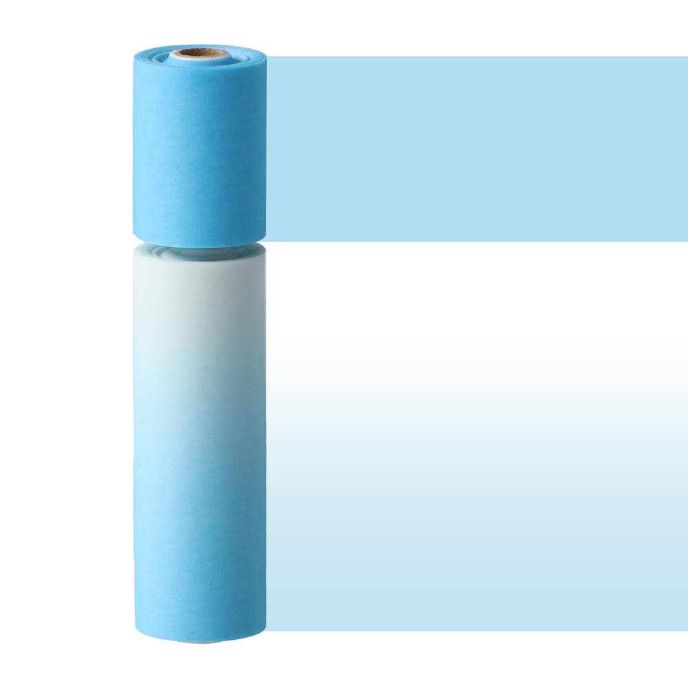 水性ペンで書けるマスキングテープ・ミシン目入り・スリム・2巻「マステ」 グラデーション・ブルー 手帳 デコ シール 付箋 メモ セット ラベル 幅21mm 幅4...