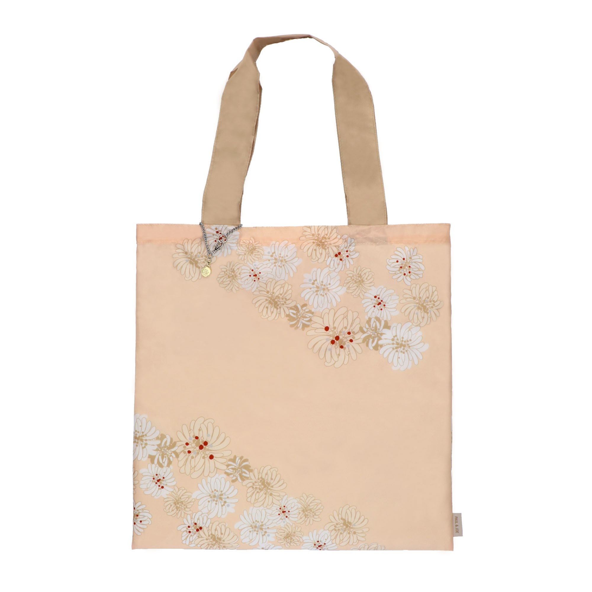 ポールアンドジョー エコバッグ クリザンテーム・ピンク 折りたたみ 携帯 コンパクト 買い物バッグ 花柄 かわいい おしゃれ ギフト ポール&ジョー ラ・パペトリー マークス