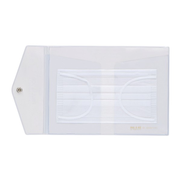 ポールアンドジョー マスクケース ポルカドット ネイビー マスク ポーチ マスク入れ 猫 ねこ おしゃれ かわいい PAUL&JOE ポール & ジョー マークス ブランド