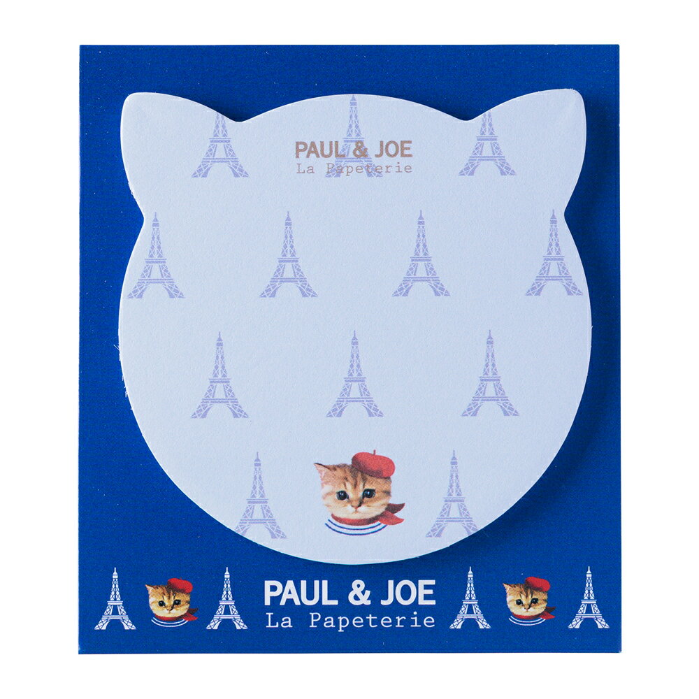 付せん ヌネット・イン・パリス 付箋 ふせん メモ ねこ かわいい おしゃれ PAUL & JOE ポール ＆ ジョー ラ・パペトリーのサムネイル