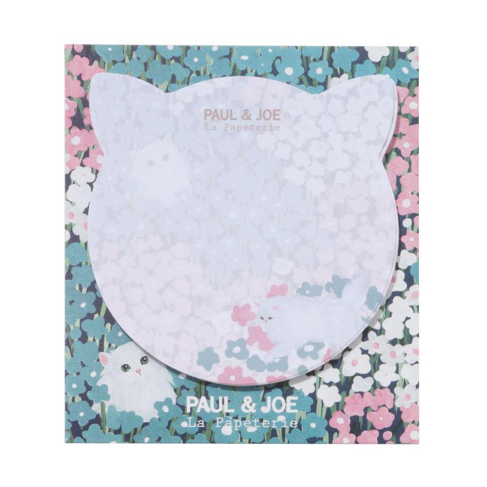 付せん ハイド・アンド・シーク ポールアンドジョー POAL&JOE 付箋 ふせん メモ ねこ 花柄 かわいい ポール＆ジョー ラ・パペトリー おしゃれ ギフト プレゼント ブランドのサムネイル