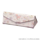 ポール & ジョー×マイメロディ スリムメガネケース ピンク マークス 花柄 大人 かわいい おしゃれ 眼鏡ケース 眼鏡入れ