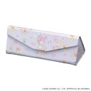 ポール & ジョー×マイメロディ 【直営店限定】 スリムメガネケース パープル マークス 花柄 大人 かわいい おしゃれ 眼鏡ケース 眼鏡入れ