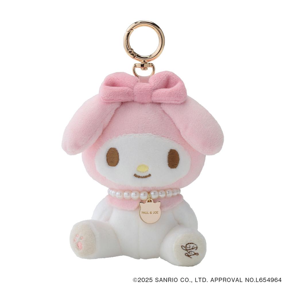 ポール ＆ ジョー×マイメロディ マスコットキーリング マイメロディ マークス バッグチャーム バッグアクセサリー かわいい おしゃれ ギフト プレゼント ブランド 2