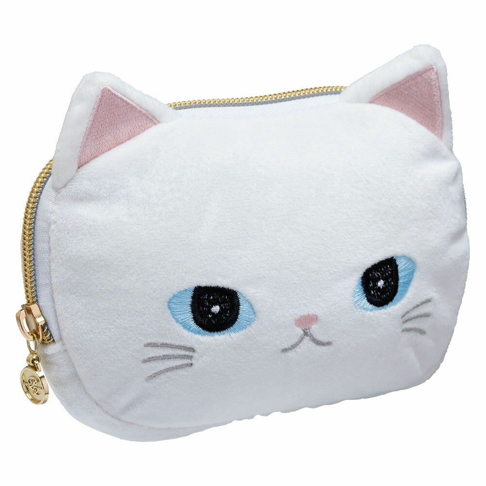 ポールアンドジョー ネコポーチ・L ジプシー 小物入れ ギフト 贈り物 プレゼント かわいい ねこ PAUL&JOE ふわふわのサムネイル