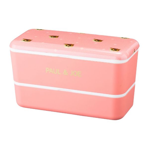 【ステッカープレゼント】 ポールアンドジョー お弁当箱 ランチボックス 2段 ヌエット ローズピンク 電子レンジ可 食洗機可 ギフト 贈り物 プレゼント 入れ子...