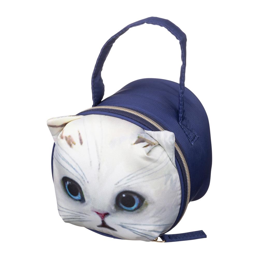 ポールアンドジョー おにぎりポーチ ジプシー・ホワイト ジプシー 猫 ねこ 花柄 お弁当 保温 保冷 ポール ＆ ジョー ブレイクタイム マークスのサムネイル