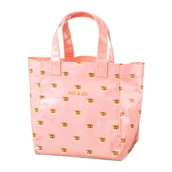 ランチバッグ ヌネット・ローズピンク ピンク ヌネット ねこ ポールアンドジョー PAUL&JOE ポール&ジョー ブレイクタイム マークス 猫 ねこのサムネイル