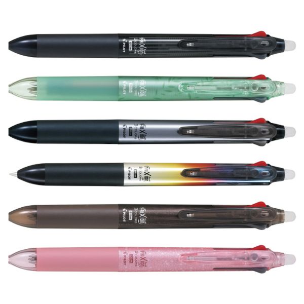 パイロット フリクションボール3スリム 極細0.5 デザインシリーズ 0.5mm 多色 3色 ボールペン パイロット 消せる ボールペン ペン 黒 ブラック 赤 レッド 青 ブルー 日本製 国産