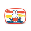 ミッフィー MIFFY キャンバス ランチボックス・M お弁当箱 かわいい 子供 おしゃれ ギフト プレゼント 出産祝い お祝い 食器 食洗器対応 キャラクター
