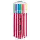 スタビロ ペン 68 20色セット ゼブラ 水性ペン 水性インク 1mm フェルトチップ ベンチレーションキャップ式 STABILO フェルトペン カラーペン 筆記具 マーカー ギフト プレゼント 小学校 水性ペンセット マークス お祝い ギフト プレゼント