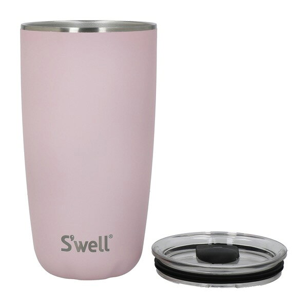 S'well スウェル タンブラー・リッド付・18oz・530ml ピンクトパーズ 保冷 保温 マイボトル ステンレス 軽量 オフィス リモートワーク デスク用 ギフト プレゼント おしゃれ シンプル 大人 かわいい 新生活 マークス graphia-marks-10034208 マークス公式ストア サンプル画像2