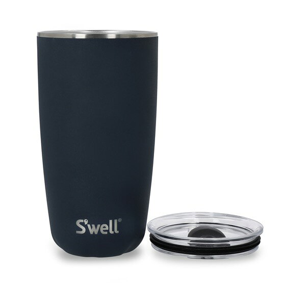 S'well スウェル タンブラー・リッド付・18oz・530ml アズライト コバルトブルー 保冷 保温 マイボトル ステンレス 軽量 オフィス リモートワーク デスク用 ギフト プレゼント おしゃれ シンプル 大人 かわいい 新生活 マークス graphia-marks-10034209 マークス公式ストア サンプル画像2