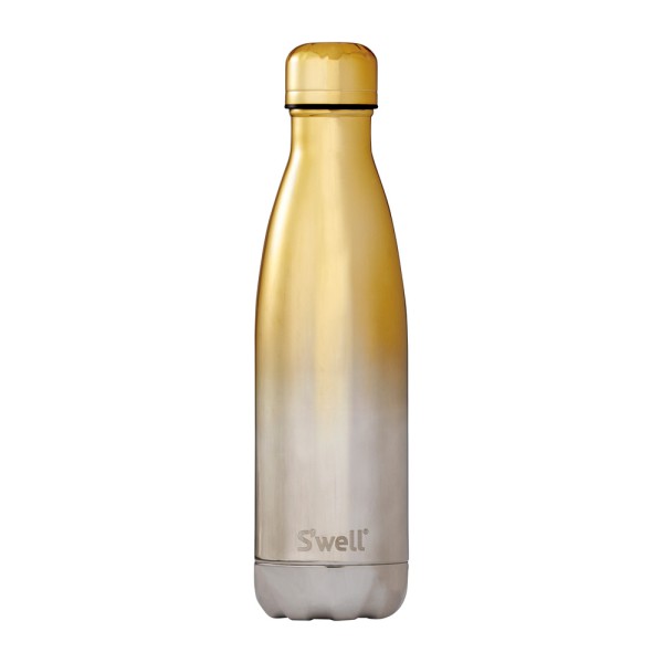 スウェル マグボトル ボトル 17oz 500ml S'well スウェル メタリック イエローゴールドオンブレー 水筒 ステンレス Swell キッチン用品 ギフト プレゼント