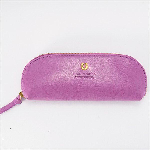 メガネケース 眼鏡小物 ネブラスカ パープル PEDIR ペディール 馬蹄 マークス