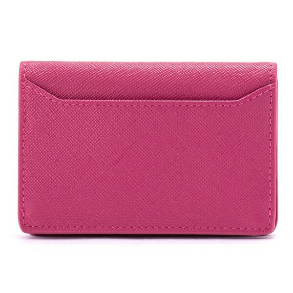 プリズム ネームカードケース 名刺入れ ピンク PEDIR ペディール 馬蹄 革 おしゃれ マークス