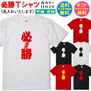 合格祈願 必勝祈願 Tシャツ 【必勝】名入れタイプ 半袖 長袖 必勝 これを着ればきっと大丈夫さ! 自分で着てもヨシ! ギフトで送って喜ばれるもヨシ! プレゼン...