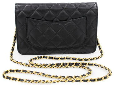 シャネル チェーンウォレット 2.55 マトラッセ エンブロイダリー スタッズ A80441 CHANEL 財布 ポシェット クラッチ【安心保証】【中古】