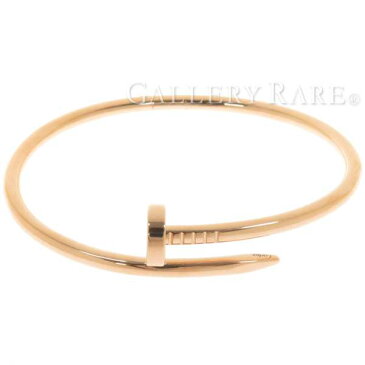 カルティエ ブレスレット ジュスト アン クル K18PGピンクゴールド サイズ18 B6048118 Cartier ジュエリー バングル ジュストアンクル【安心保証】【中古】