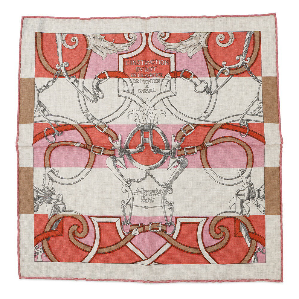 エルメス スカーフ ガヴロッシュ 帝王学・バヤデール HERMES カシミヤ シルク エルメス スカーフ エル..