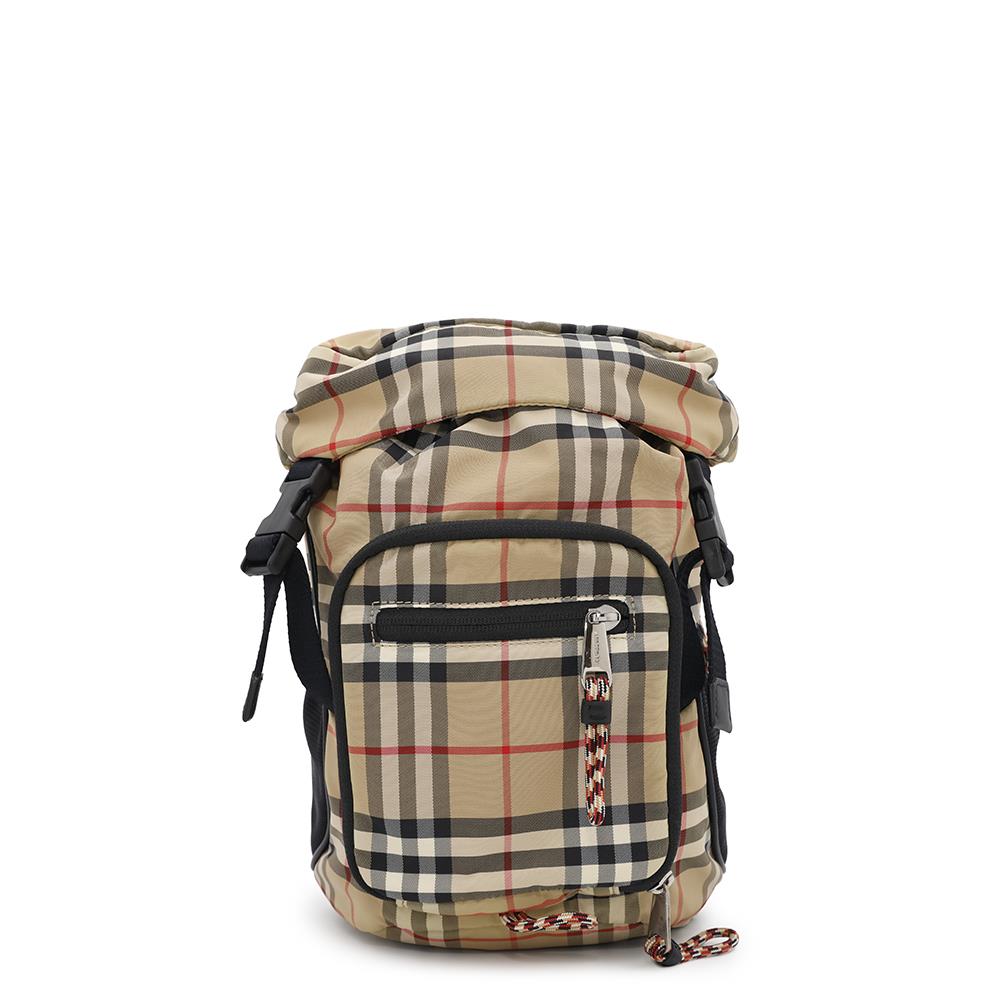 バーバリー ボディバッグ ノバチェック ナイロン 8013645 BURBERRY バッグ 黒 【安心保証】 【中古】 バーバリー バッグ バーバリー BURBERRY BAG