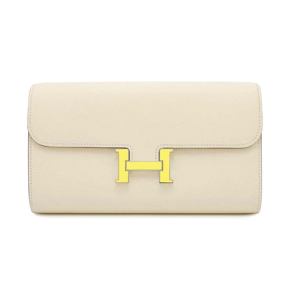 エルメス 長財布 コンスタンス トゥーゴー ロング ナタ/ラッカー金具 エプソン U刻印 財布 【中古】 エルメス 財布 HERMES WALLETのサムネイル