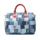 ルイヴィトン ハンドバッグ モノグラム・デニム スピーディ・バンドリエール30 M45041 LOUIS VUITTON 2wayショルダーバッグ 【安心保証】 【中古】 ルイ・ヴィトン モノグラム バッグ LOUIS VUITTON BAG 中古