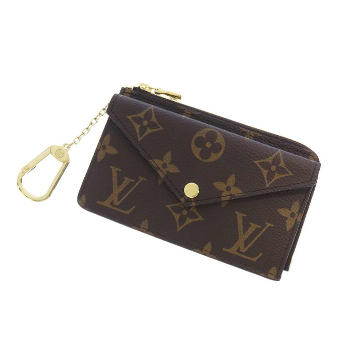 ルイヴィトン コインケース モノグラム ポルト カルト・レクト ヴェルソ M69431 LOUIS VUITTON ヴィトン 財布 小銭入れ キーケース ブラウン 【中古】