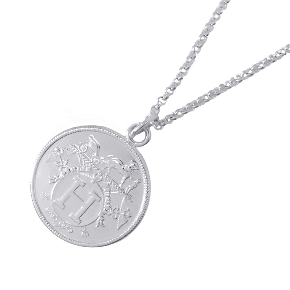 楽天市場】エルメス hermes エクスリブリス（ネックレス・ペンダント 