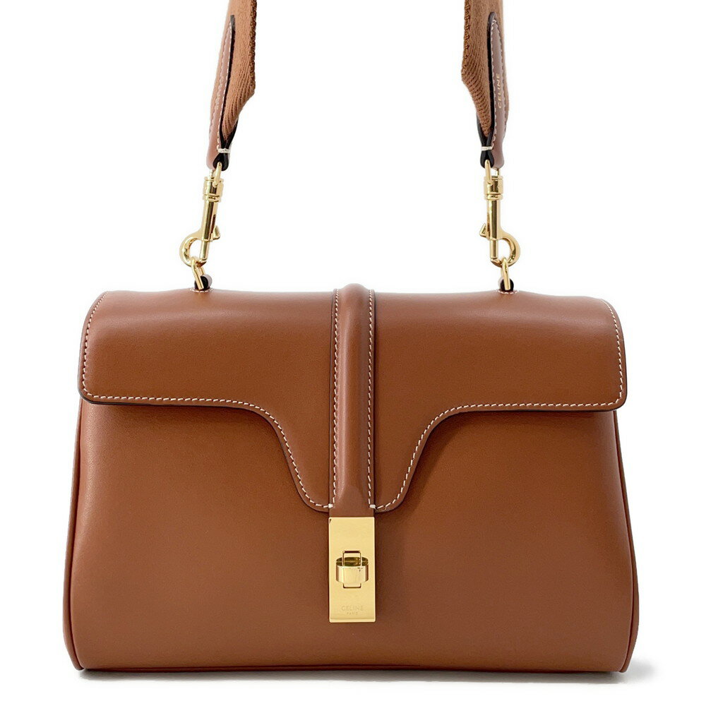 レア【CELINE】ブラウン カーフスキン TEEN SOFT16 ハンドバッグ 楽天市場】celine 16の通販