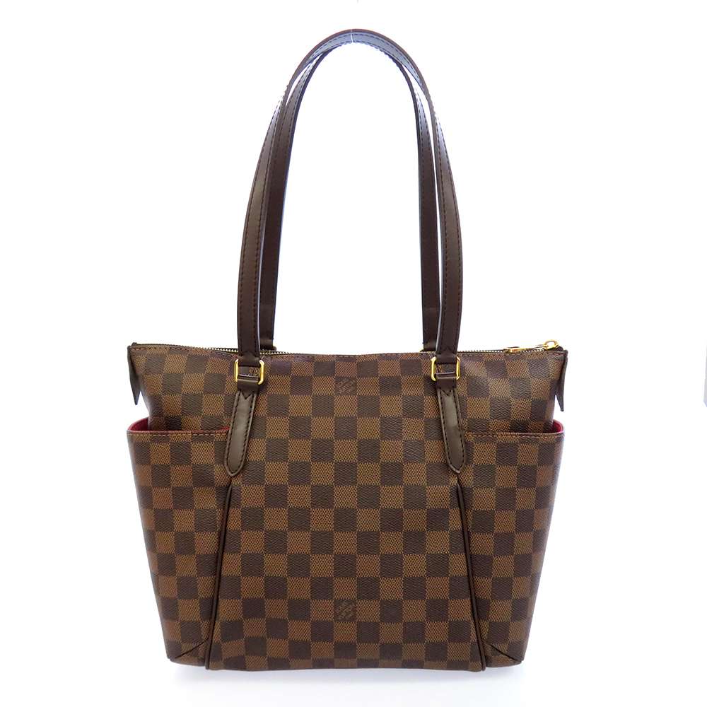 ルイヴィトン ショルダーバッグ ダミエ・エベヌ トータリーPM N41282 LOUIS VUITTON ヴィトン バッグ トートバッグ 【安心保証】 【中古】