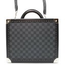 ルイヴィトン トランク ダミエ・グラフィット コトヴィル32 SPO LOUIS VUITTON メイクボックス 黒 ブラック 【安心保証】 【中古】 ルイ・ヴ...
