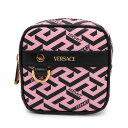 ヴェルサーチェ ポーチ ロゴ レザー GIANNI VERSACE 小物入れ 【安心保証】 【中古】 ヴェルサーチェ 小物入れ ヴェルサーチェ レディース VE...