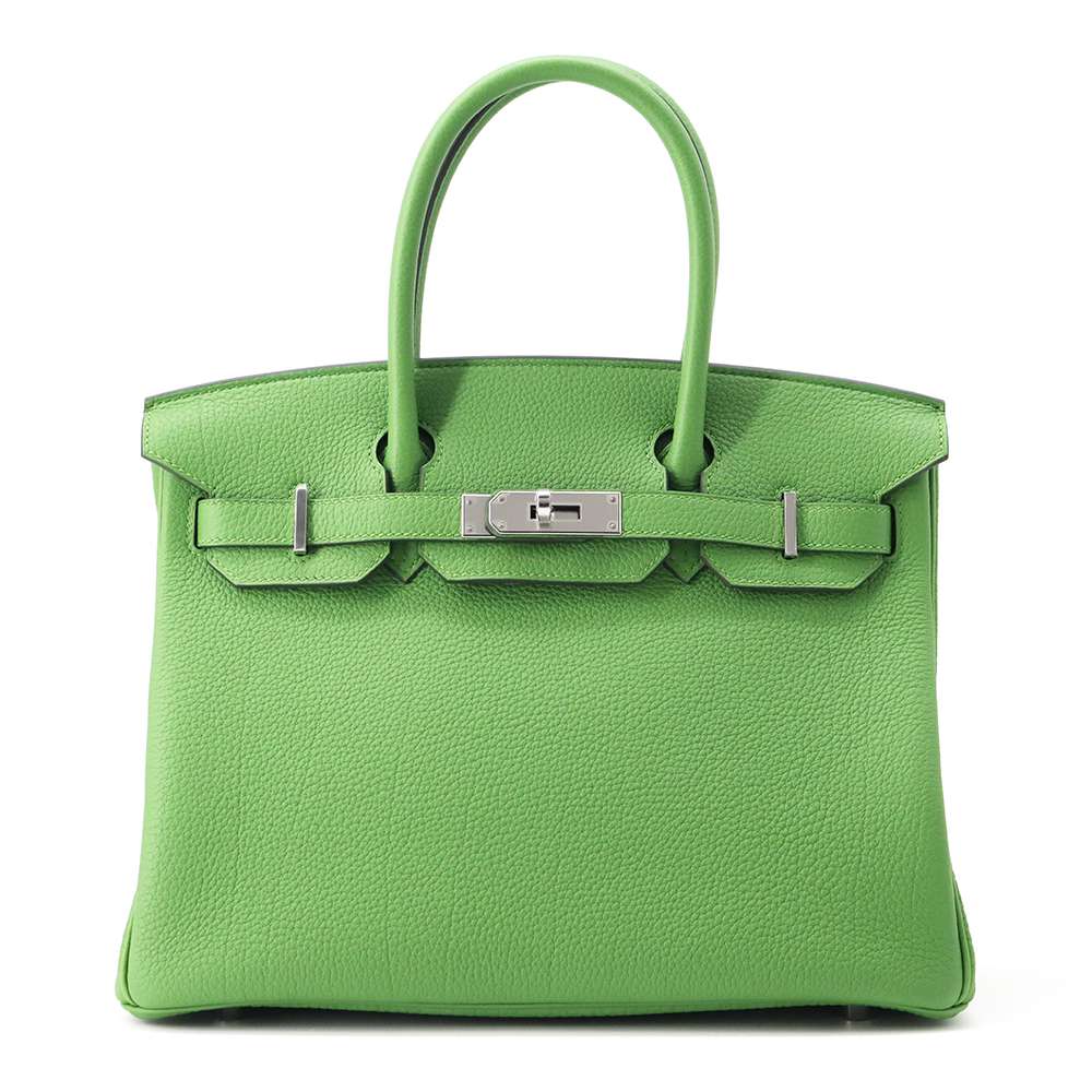 エルメス バーキン30 ヴェールユッカ/シルバー金具 トゴ B刻印 HERMES Birkin ハンドバッグ エルメス バーキン エルメス バッグ エルメス レディース HERMES Birkin HERMES BAGのサムネイル