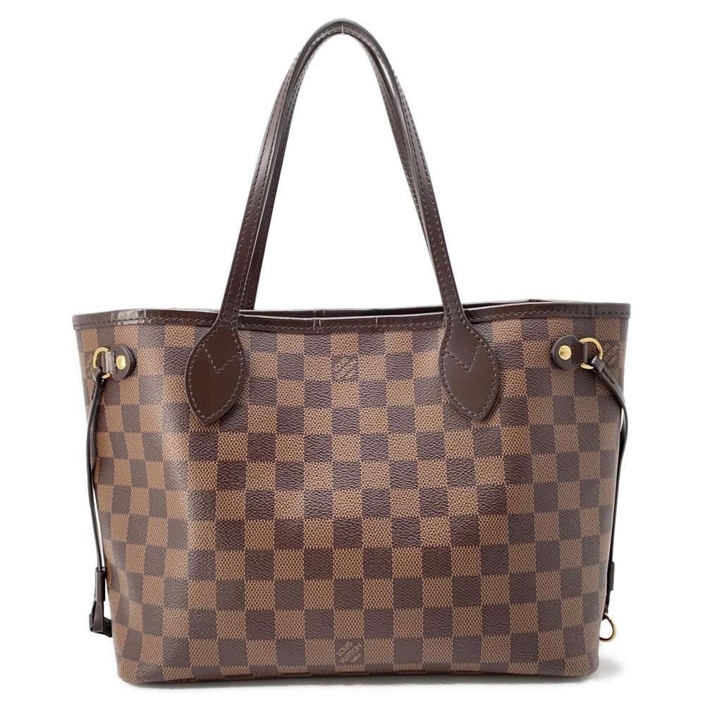 ルイヴィトン トートバッグ ネヴァーフル PM ダミエ レザー N41359 LOUIS VUITTON ハンドバッグ 【安心保証】 【中古】 ルイ・ヴィトン ダミエ ルイ ヴィトン バッグ ルイ ヴィトン LOUIS VUITTON BAG 中古