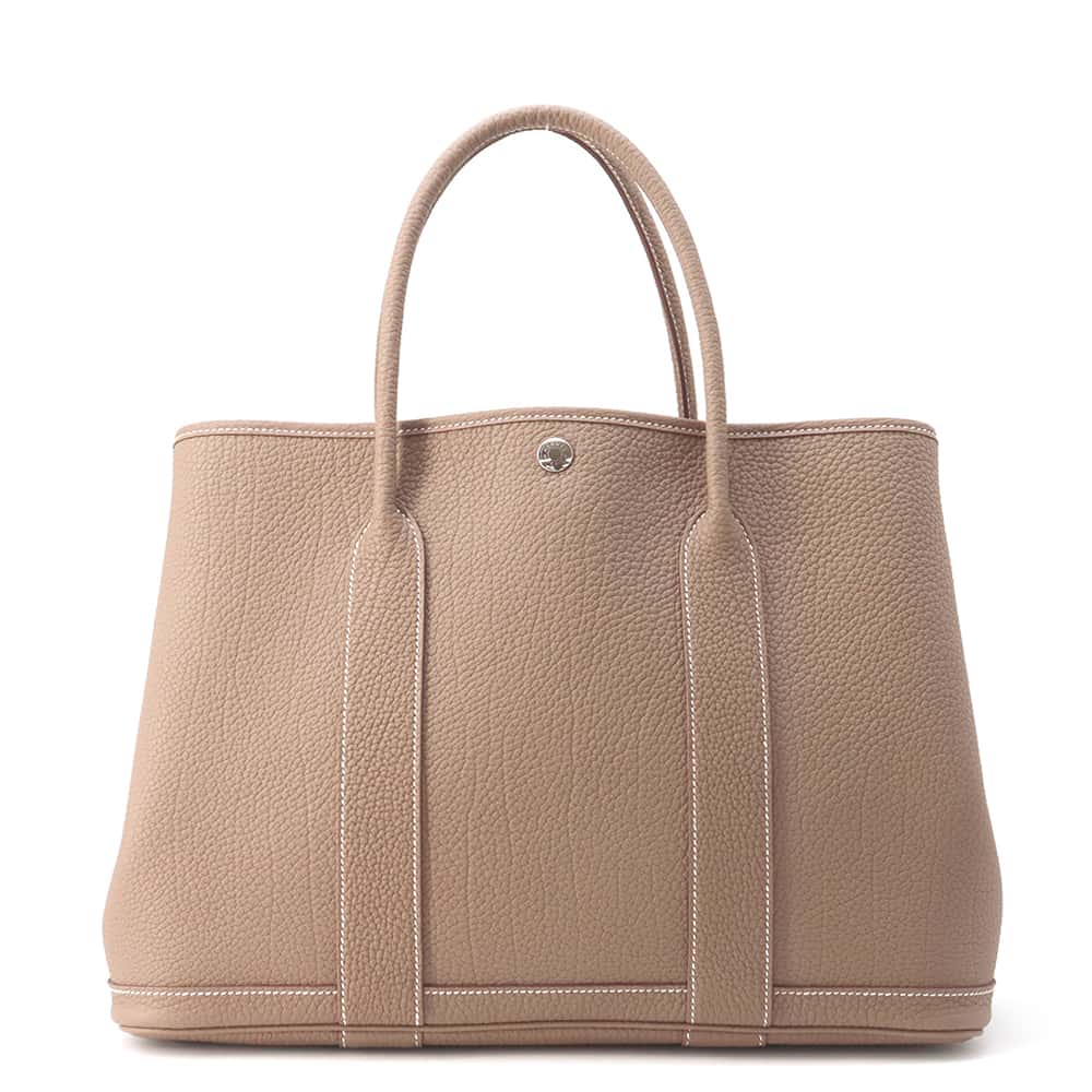 【決算セール開催中】 エルメス トートバッグ ガーデンパーティPM エトゥープ/シルバー金具 ネゴンダ W刻印 エルメス バッグ エルメス HERMES BAG 新品のサムネイル