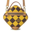 ルイヴィトン ショルダーバッグ ダミエ・ポップ チェス・メッセンジャー N40562 LOUIS VUITTON イエロー 【中古】 ルイ・ヴィトン バッグ メ...