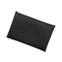 エルメス コインケース カルヴィ ブラック/シルバー金具 シェブルミゾル W刻印 シェーブル 【中古】 エルメス コインケース HERMES WALLET