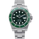 ロレックス サブマリーナ デイト ランダムシリアル ルーレット 116610LV ROLEX 腕時計 ウォッチ グリーン文字盤 【安心保証】 【中古】 ロレック...